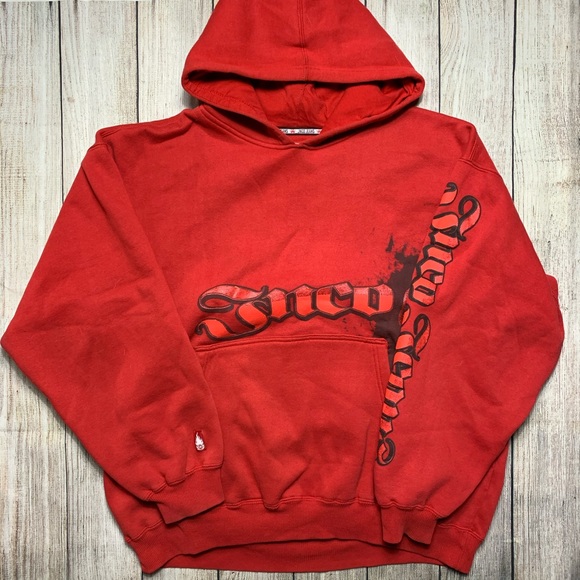 JNCO Sweaters | Jnco Jeans Red Skull Hoodie Sweater Mens Xl | Poshmark